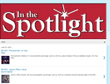 Tablet Screenshot of inthespotlightinc.org